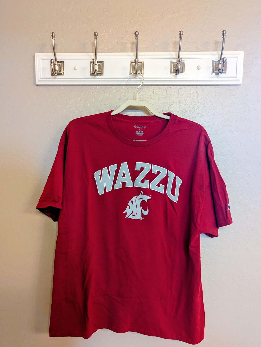 WAZZU Champion RARE Washington State University XL Men's T-shirt - Picture 4 of 4
